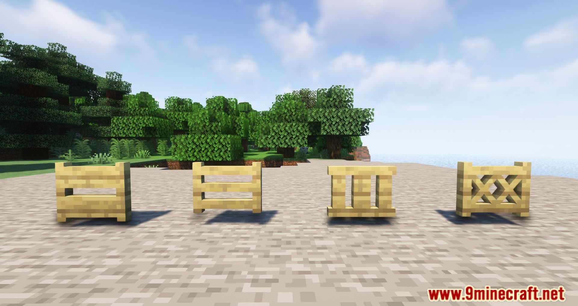 Custom Fences And Walls Mod (1.20.4, 1.19.2) - Many New Different Fences And Walls 3