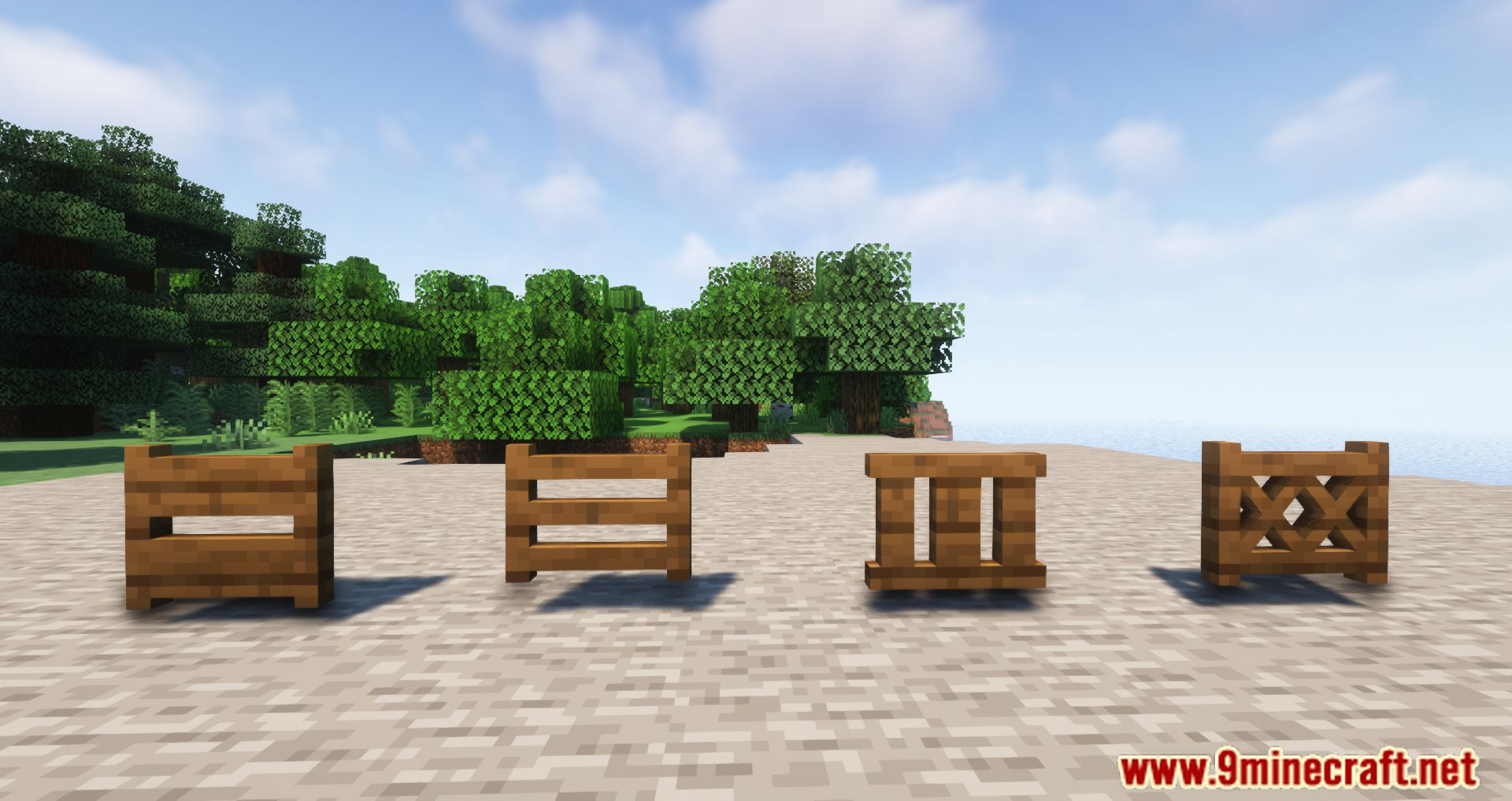Custom Fences And Walls Mod (1.20.4, 1.19.2) - Many New Different Fences And Walls 4