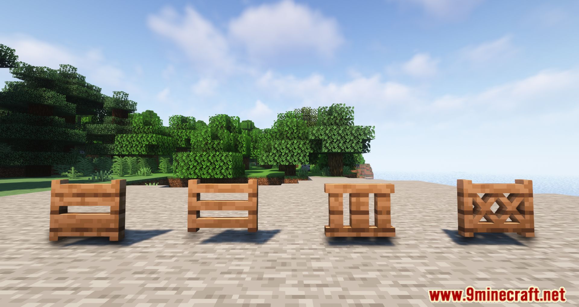 Custom Fences And Walls Mod (1.20.4, 1.19.2) - Many New Different Fences And Walls 5
