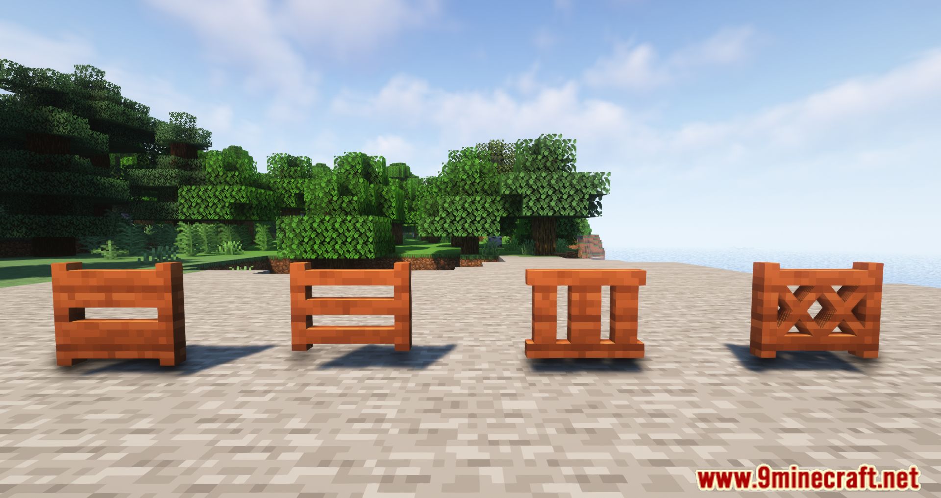 Custom Fences And Walls Mod (1.20.4, 1.19.2) - Many New Different Fences And Walls 6