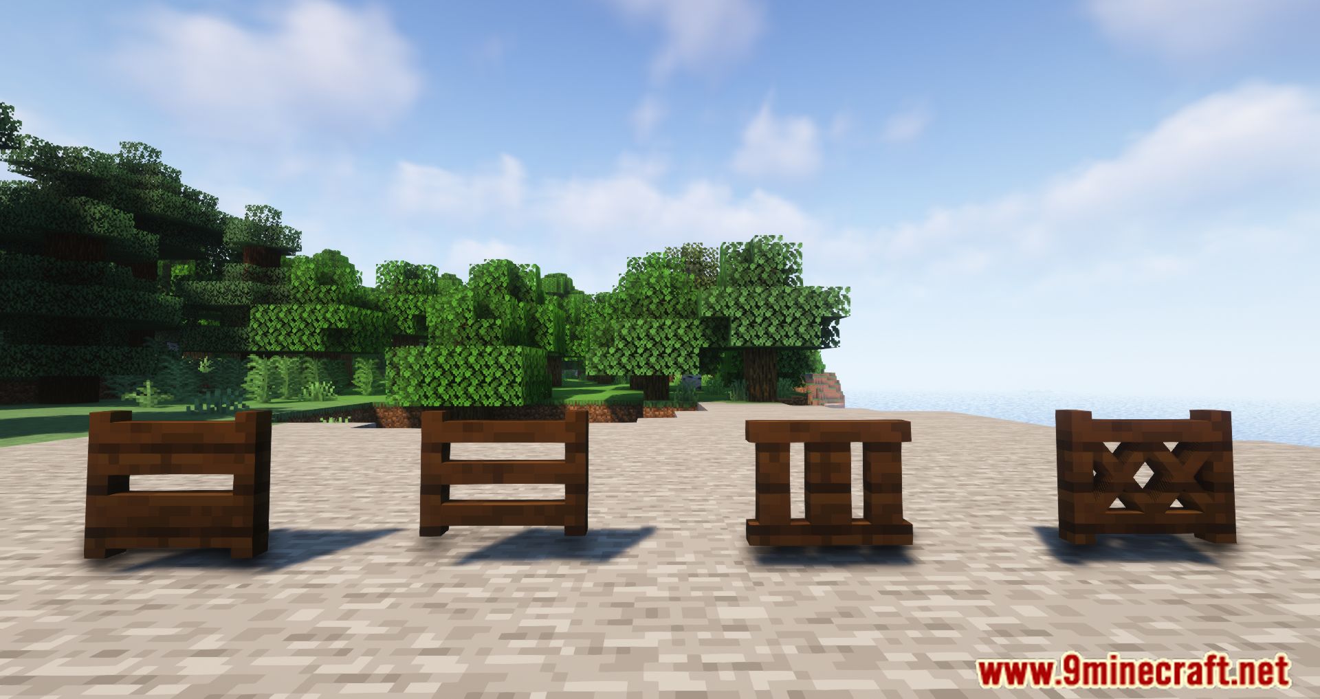 Custom Fences And Walls Mod (1.20.4, 1.19.2) - Many New Different Fences And Walls 7