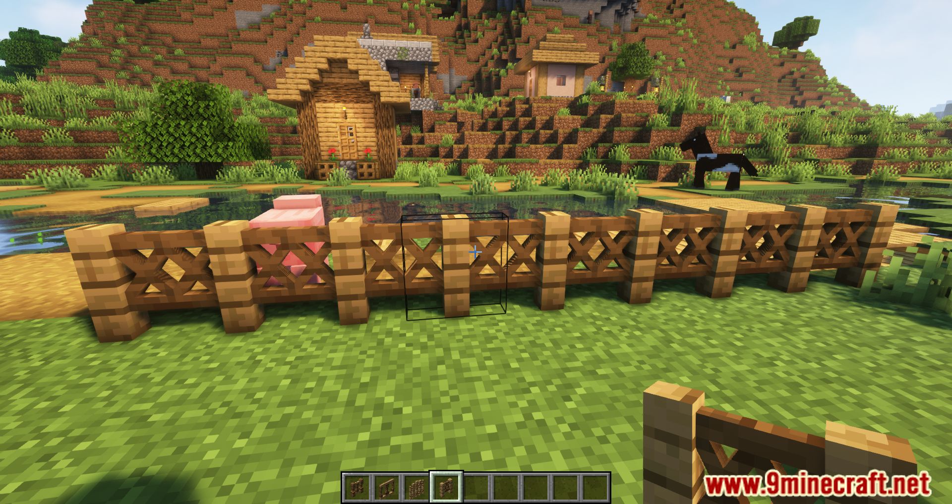 Custom Fences And Walls Mod (1.20.4, 1.19.2) - Many New Different Fences And Walls 9