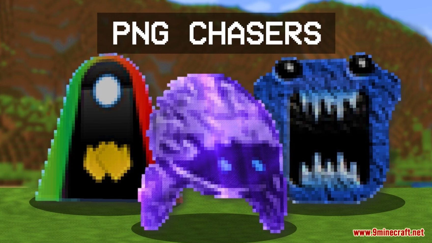 Customizable Nextbots Data Pack (1.19.4, 1.19.2) - PNG Monsters! 2