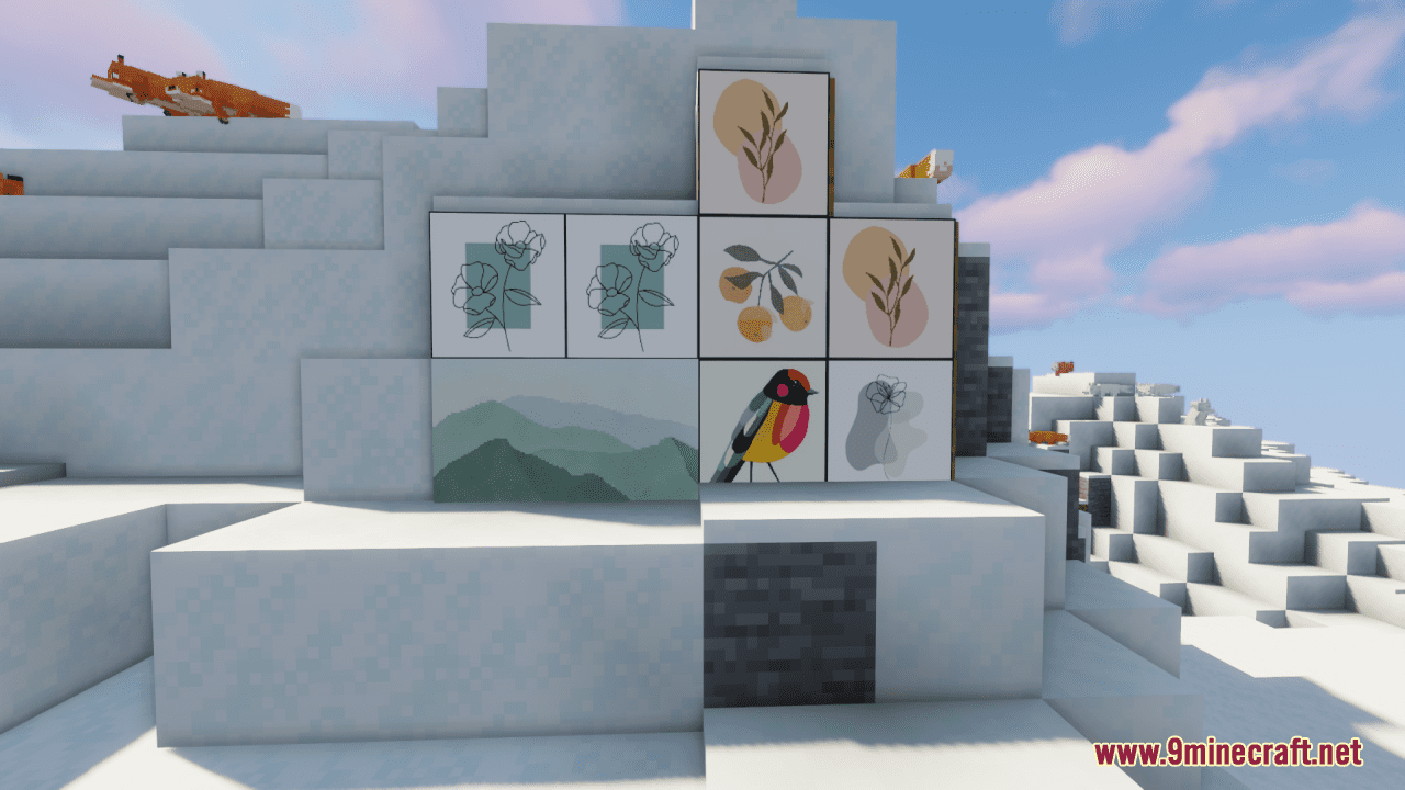 Cute Abstract Paintings Resource Pack (1.20.6, 1.20.1) - Texture Pack 7