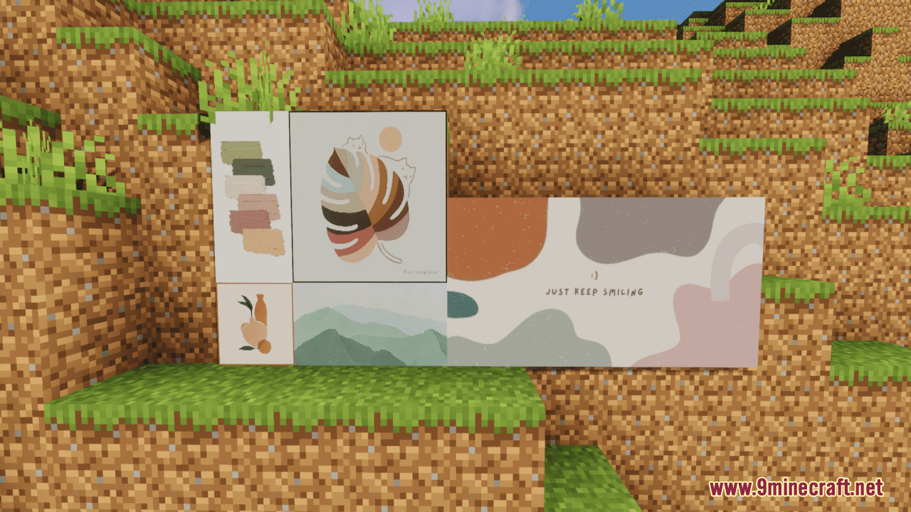 Cute Abstract Paintings Resource Pack (1.20.6, 1.20.1) - Texture Pack 8