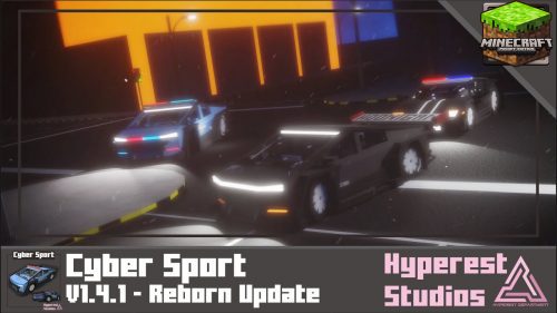 Cyber Sport Addon (1.20, 1.19) – MCPE/Bedrock Mod Thumbnail