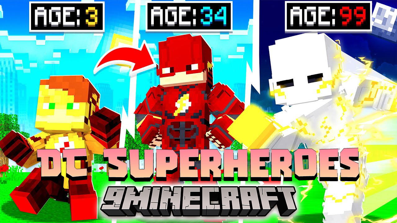 DC Superheroes Data Pack (1.19.4, 1.19.2) - DC Comics Superheroes! 1