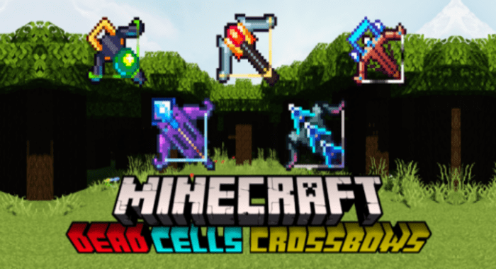 Dead Cells Crossbows Pack (1.19) - MCPE/Bedrock 1