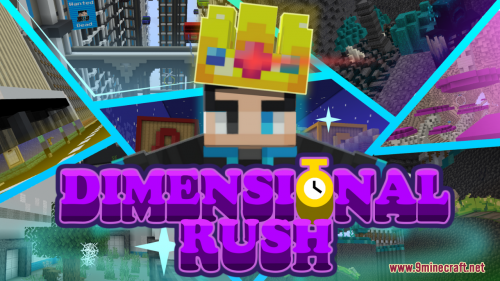 Dimensional Rush Map (1.21.1, 1.20.1) – Grab Your Elytra! Thumbnail