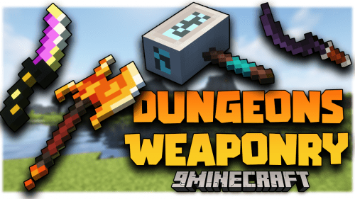 Dungeons Weaponry Mod (1.20.4, 1.19.4) – Weapons In Dungeons Thumbnail