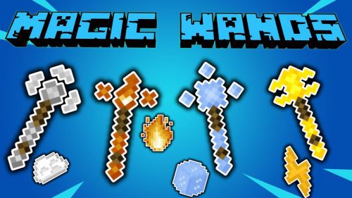 Elingo’s Magic Wand Addon (1.19) – MCPE/Bedrock Mod Thumbnail