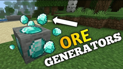 Elingo’s Ore Generators Addon (1.19) – MCPE/Bedrock Mod Thumbnail