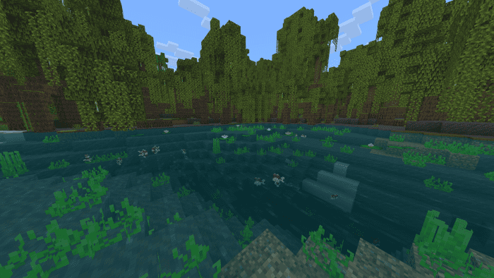 Enhanced Lilypads Texture Pack (1.19) - MCPE/Bedrock 2