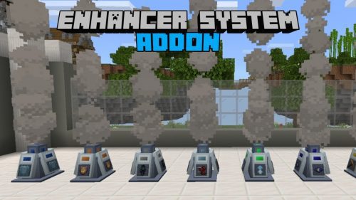 Enhancer System Addon (1.21) – MCPE/Bedrock Mod Thumbnail