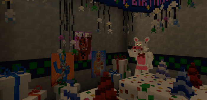 FNAF's Decorations Addon (1.20, 1.19) - MCPE/Bedrock Mod 7