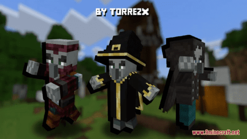 Fantasy Illagers Resource Pack (1.20.6, 1.20.1) – Texture Pack Thumbnail