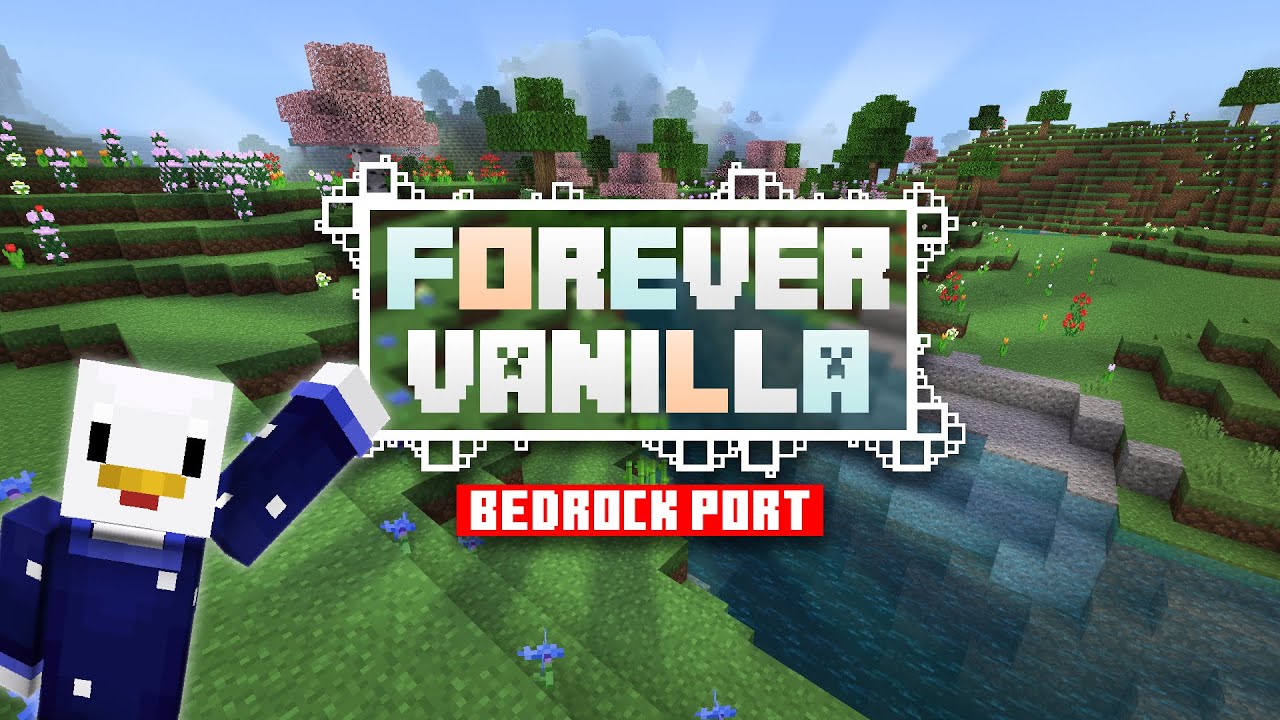 Forever Vanilla Texture Pack (1.19) - MCPE/Bedrock 1