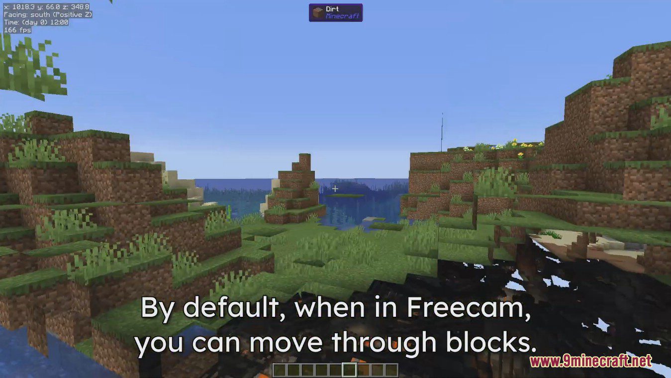 Freecam Mod (1.20.2, 1.19.4) - The Best Camera Mod 13