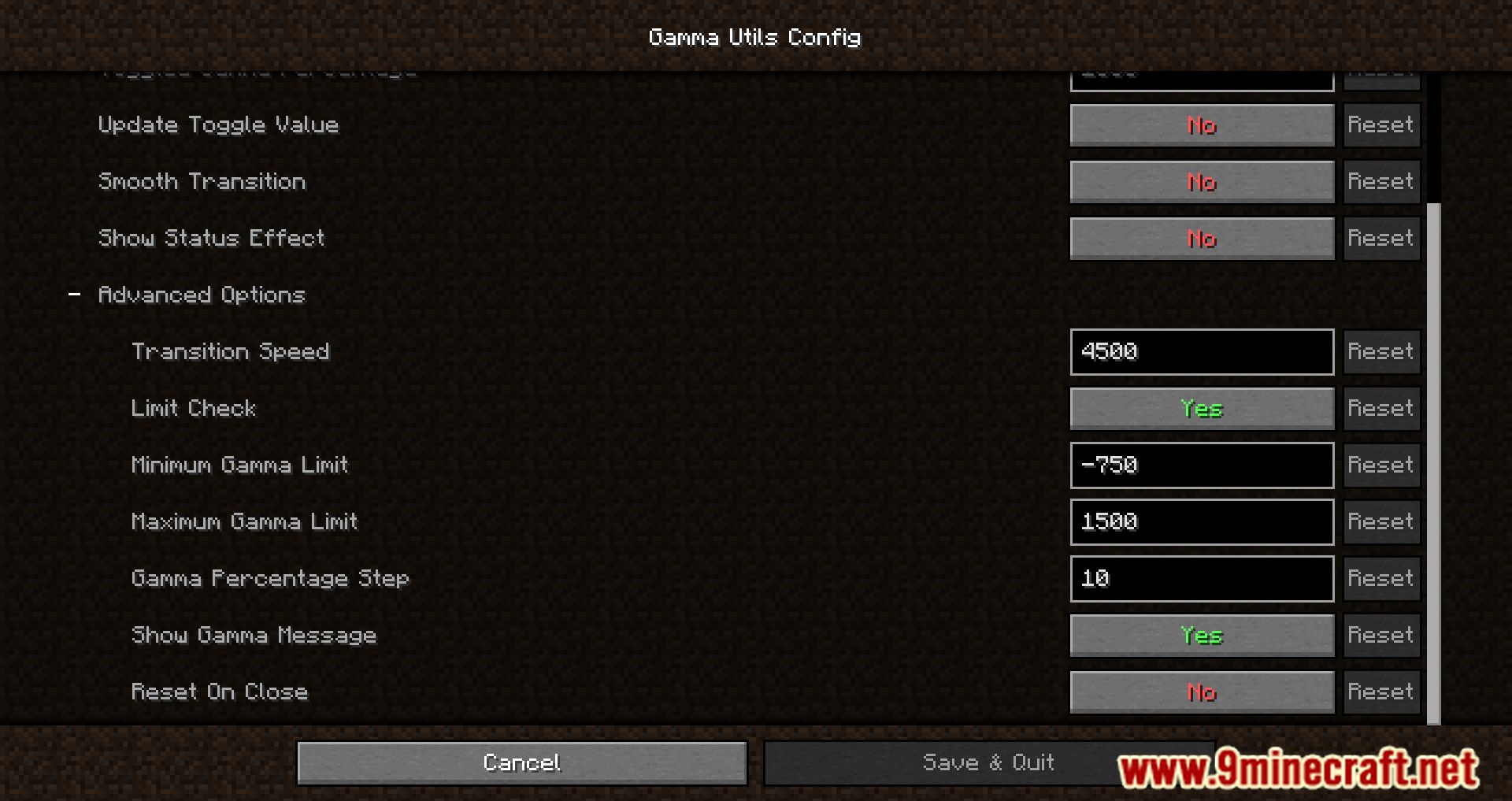 Gamma Utils Mod (1.20.3, 1.19.4) - Change The Gamma Value In Game 4