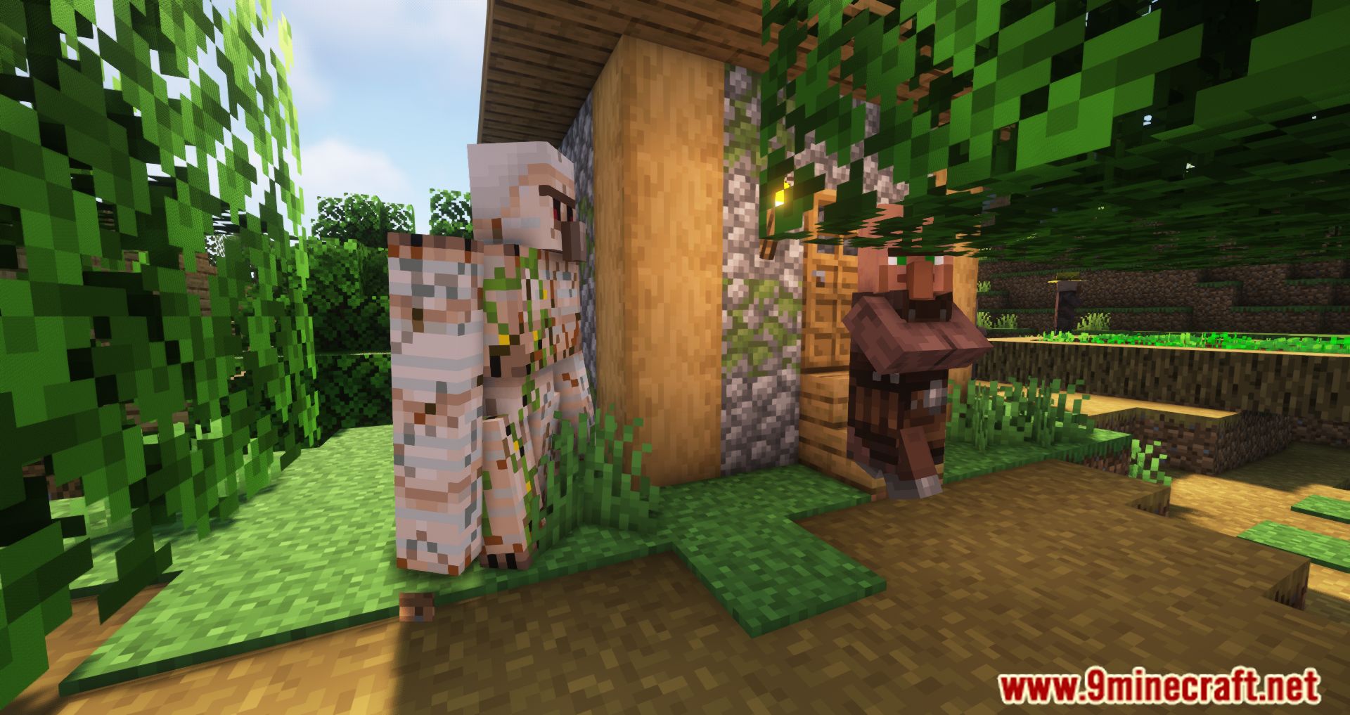 Golems Are Friends Not Fodder Mod (1.20.1, 1.19.4) - Villagers Repair Damage To Golems 7