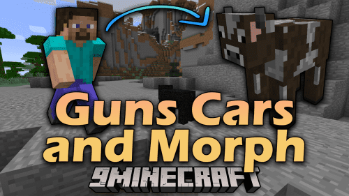 Guns, Cars, and Morph Modpack (1.7.10) – Gunfights, Racing, And Fun Thumbnail