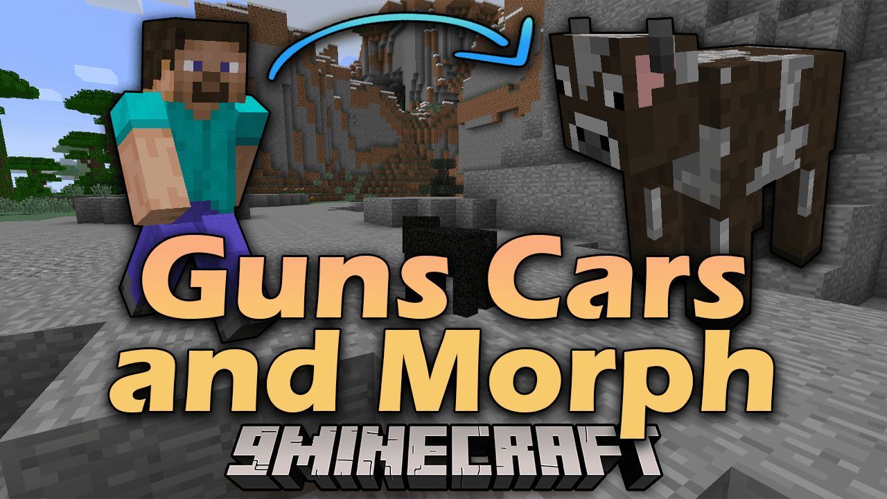 Guns, Cars, and Morph Modpack (1.7.10) - Gunfights, Racing, And Fun 1