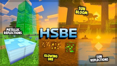 HSBE Shader (1.18) – Sun Reflections, Metallic Reflections, Glowing Ore Thumbnail