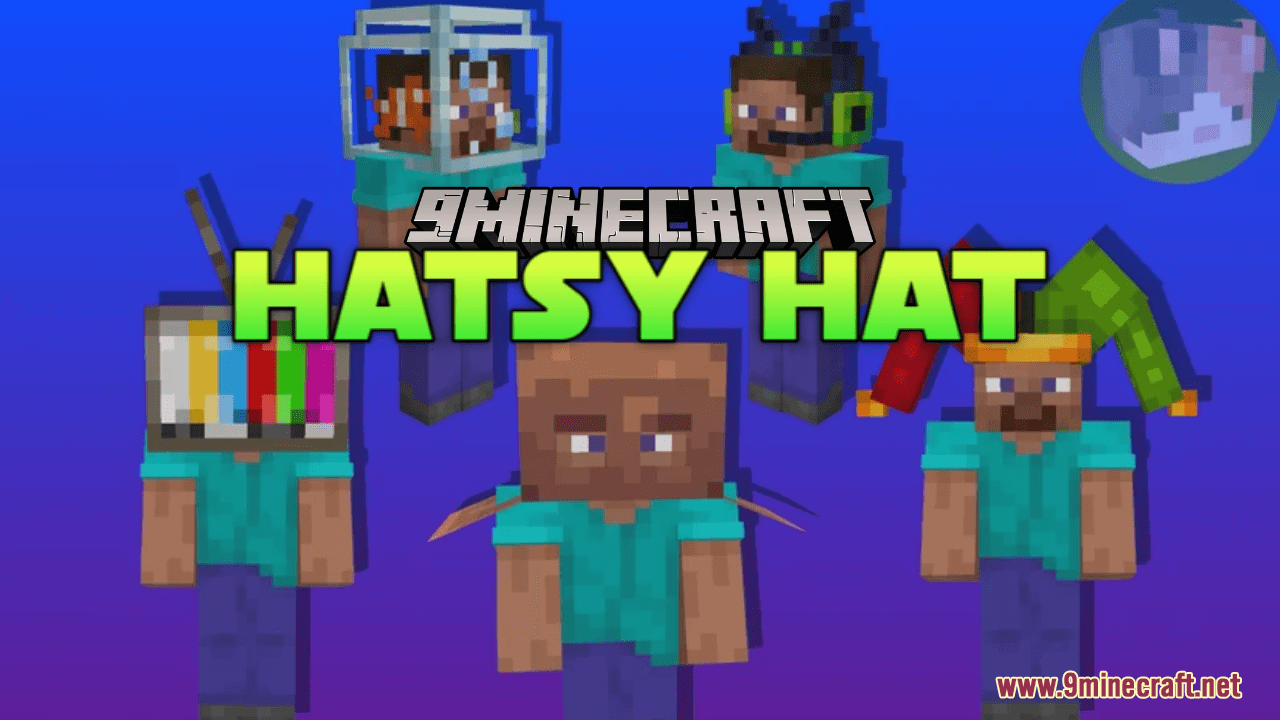 Hatsy Hat Resource Pack (1.20.6, 1.20.1) - Texture Pack 1