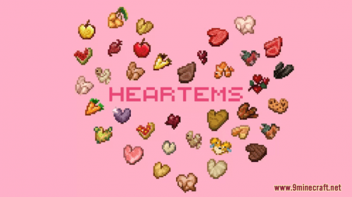 Heartems Resource Pack (1.20.6, 1.20.1) – Texture Pack Thumbnail