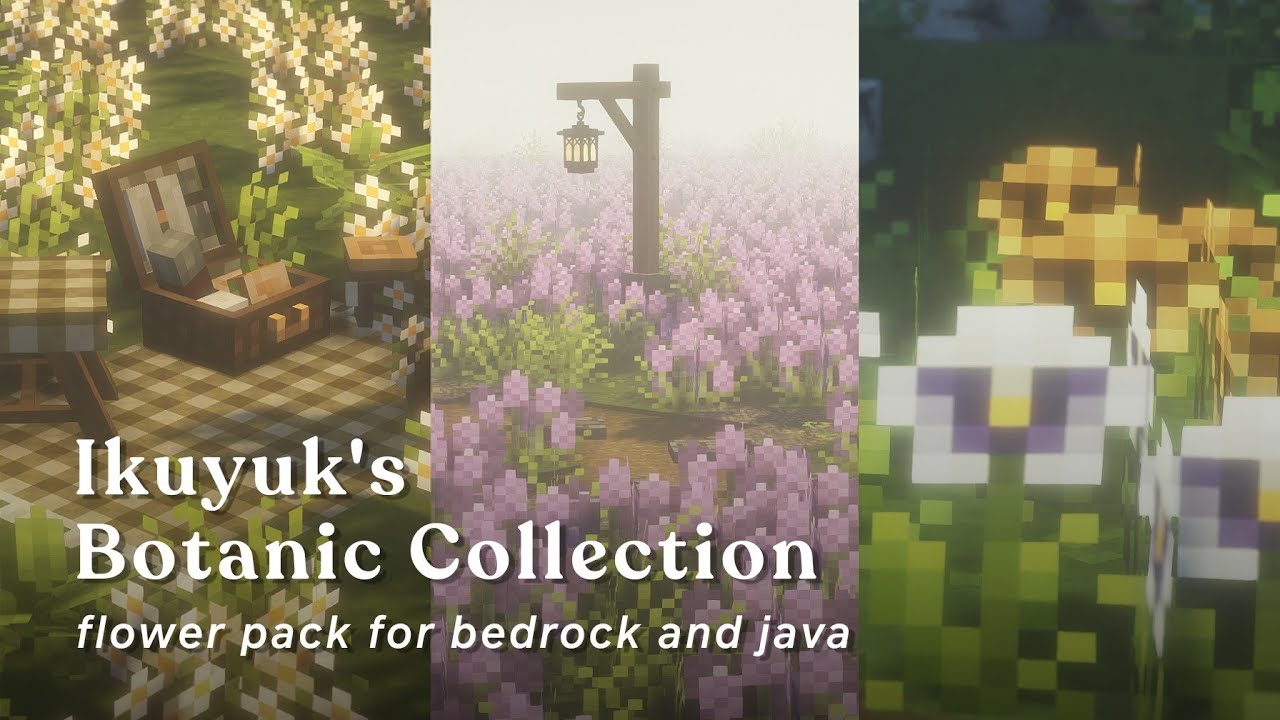 Ikuyuk's Botanic Collection Texture Pack (1.19) - Java/Bedrock 1