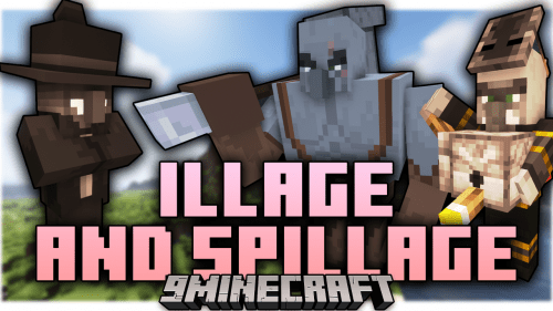 Illage and Spillage Mod (1.19.2, 1.18.2) – The New Raid Bosses Thumbnail