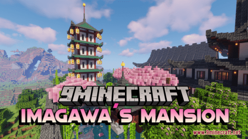 Imagawa’s Mansion Map (1.21.1, 1.20.1) – Japanese Castle-Style Mansion Thumbnail