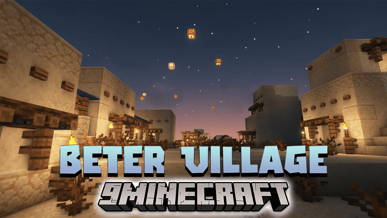 Improved Vanilla Village Data Pack (1.19.4, 1.19.2) - Better Villages! 1