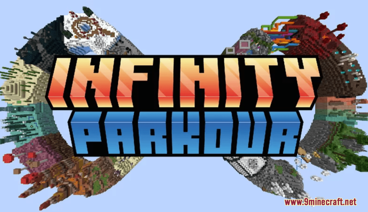 Infinity Parkour Map (1.21.1, 1.20.1) - Infinite Possibilities 1