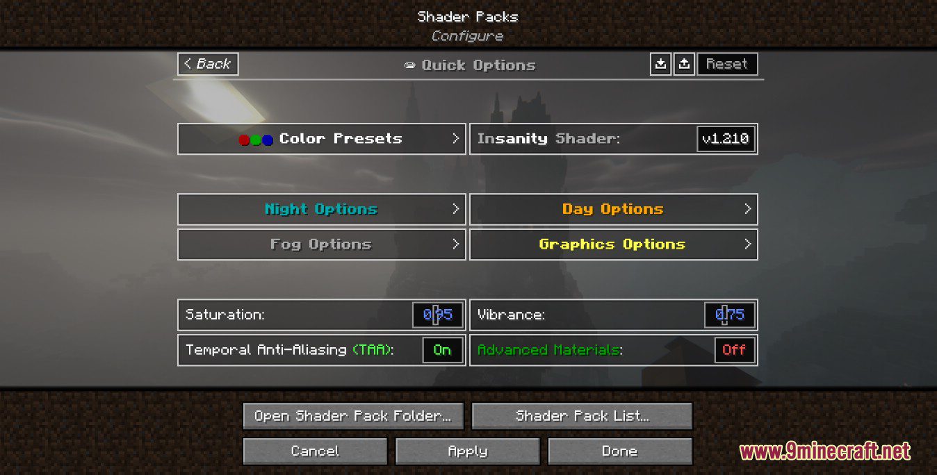 Insanity Shaders (1.20.4, 1.19.4) - Perfect for Halloween 11