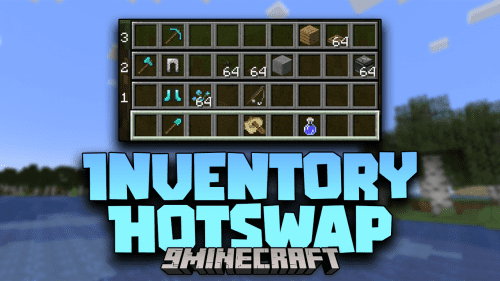 Inventory Hotswap Mod (1.19.4, 1.18.2) – A Client Side Mod Thumbnail