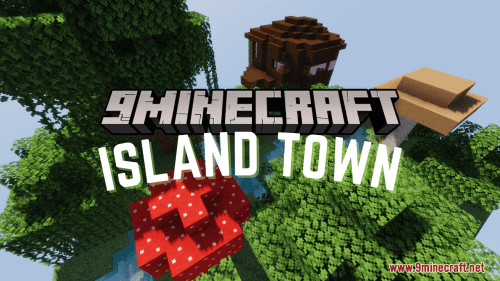 IslandTown Map (1.21.1, 1.20.1) – More Islands, More Fun! Thumbnail