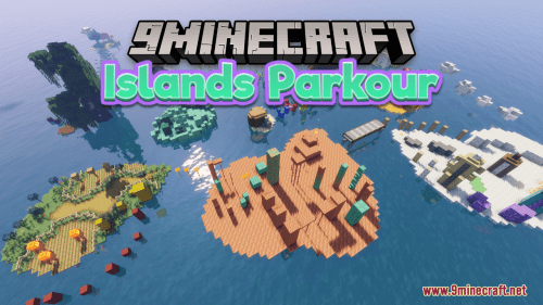 Islands Parkour Map (1.21.1, 1.20.1) – Exciting New Challenges Thumbnail