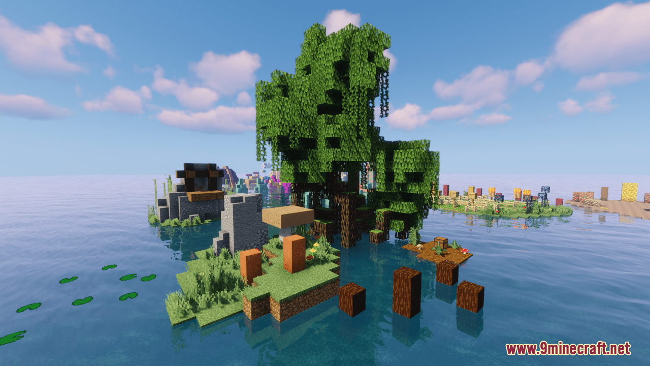 Islands Parkour Map (1.21.1, 1.20.1) - Exciting New Challenges 4