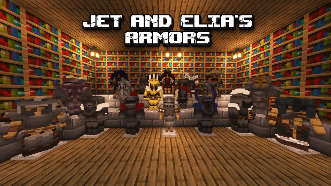 Jet and Elia's Armors Mod (1.19.2, 1.18.2) - Legendary Warriors 1