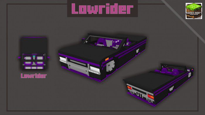 Lowrider Addon (1.19) - MCPE/Bedrock Mod 9