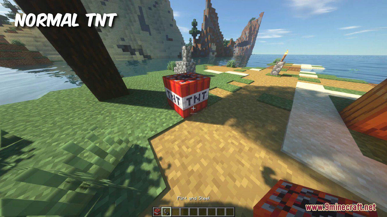 Lucky TNT Mod (1.20.4, 1.19.4) - Too Much TNT, Crazy Explosions 2