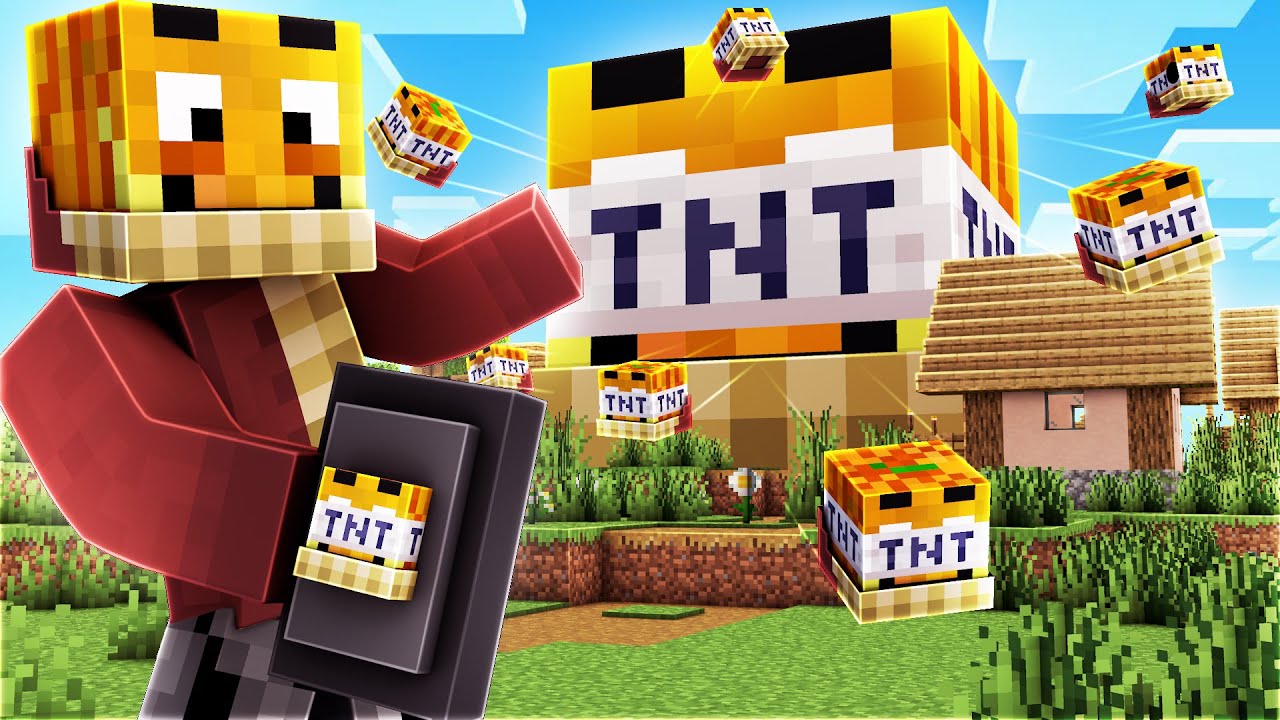 Lucky TNT Mod (1.20.4, 1.19.4) - Too Much TNT, Crazy Explosions 1