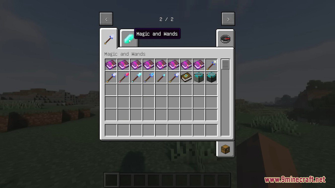 Magic and Wand Mod (1.16.5) - To be a Mage in Minecraft 2