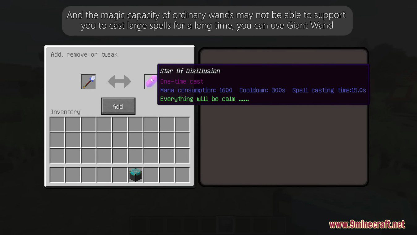 Magic and Wand Mod (1.16.5) - To be a Mage in Minecraft 17