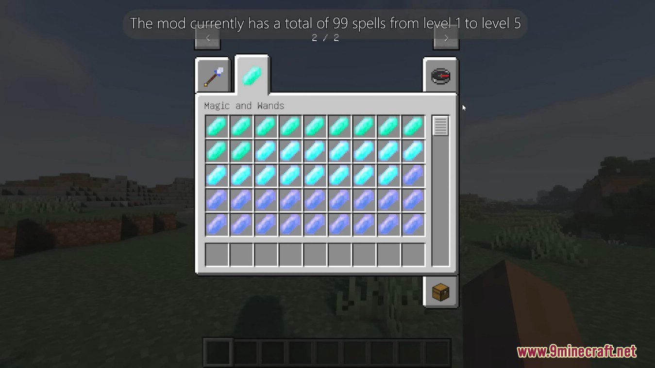 Magic and Wand Mod (1.16.5) - To be a Mage in Minecraft 3