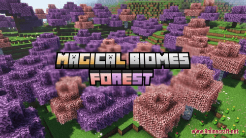 Magical Biomes: Forests Resource Pack (1.20.6, 1.20.1) – Texture Pack Thumbnail