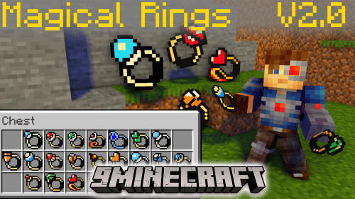Magical Rings Data Pack (1.20.6, 1.20.1) – Zelda’s Magical Rings! Thumbnail