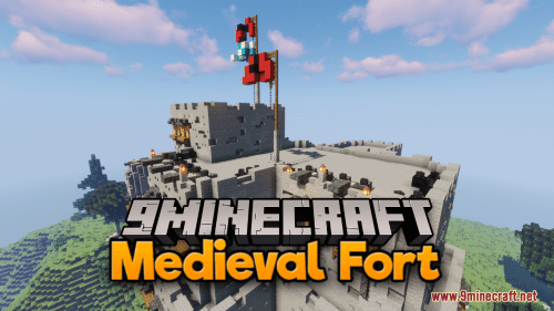 Medieval Fort Map (1.21.1, 1.20.1) – Fortified Castle For Your Kingdom Thumbnail