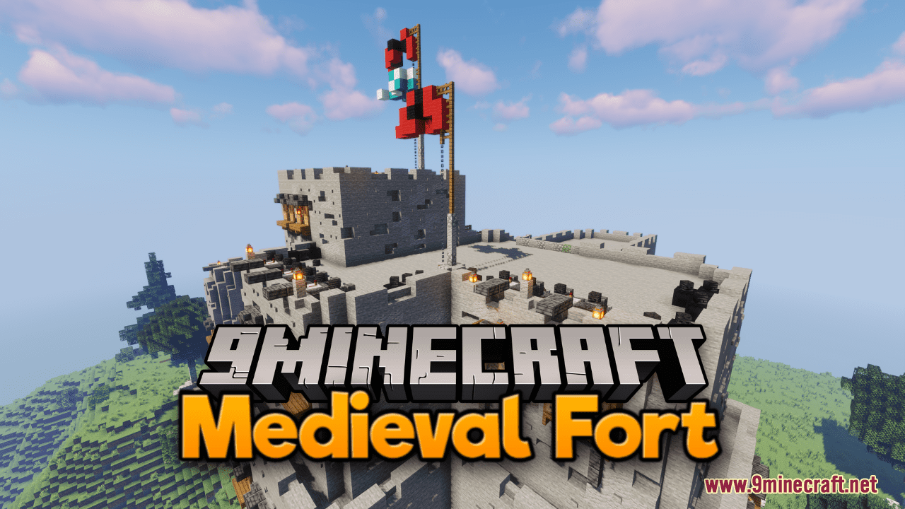 Medieval Fort Map (1.21.1, 1.20.1) - Fortified Castle For Your Kingdom 1